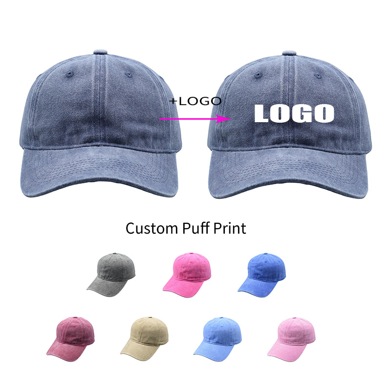 Dad Hat Cotton - หมวกแก๊ปปักอักษรแบบกำหนดเองสำหรับทุกเพศ สไตล์ลำลอง ปรับขนาดได้ หมวกเบสบอล ฮิปฮอป สตรีท