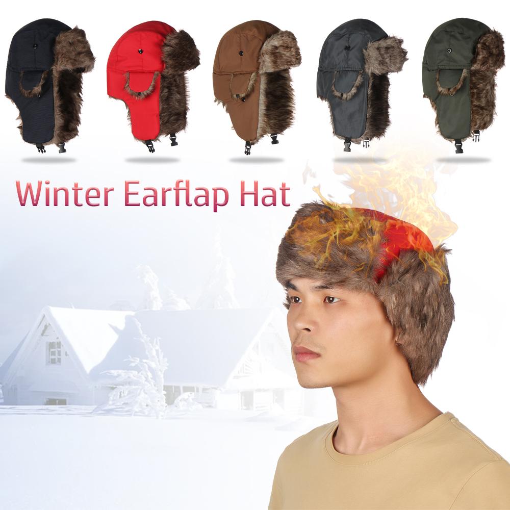 หมวกกันหนาวคุณภาพสูงแบบมีที่ปิ - Trapper Hat Ear Flap บทวิจารณ์และราคา