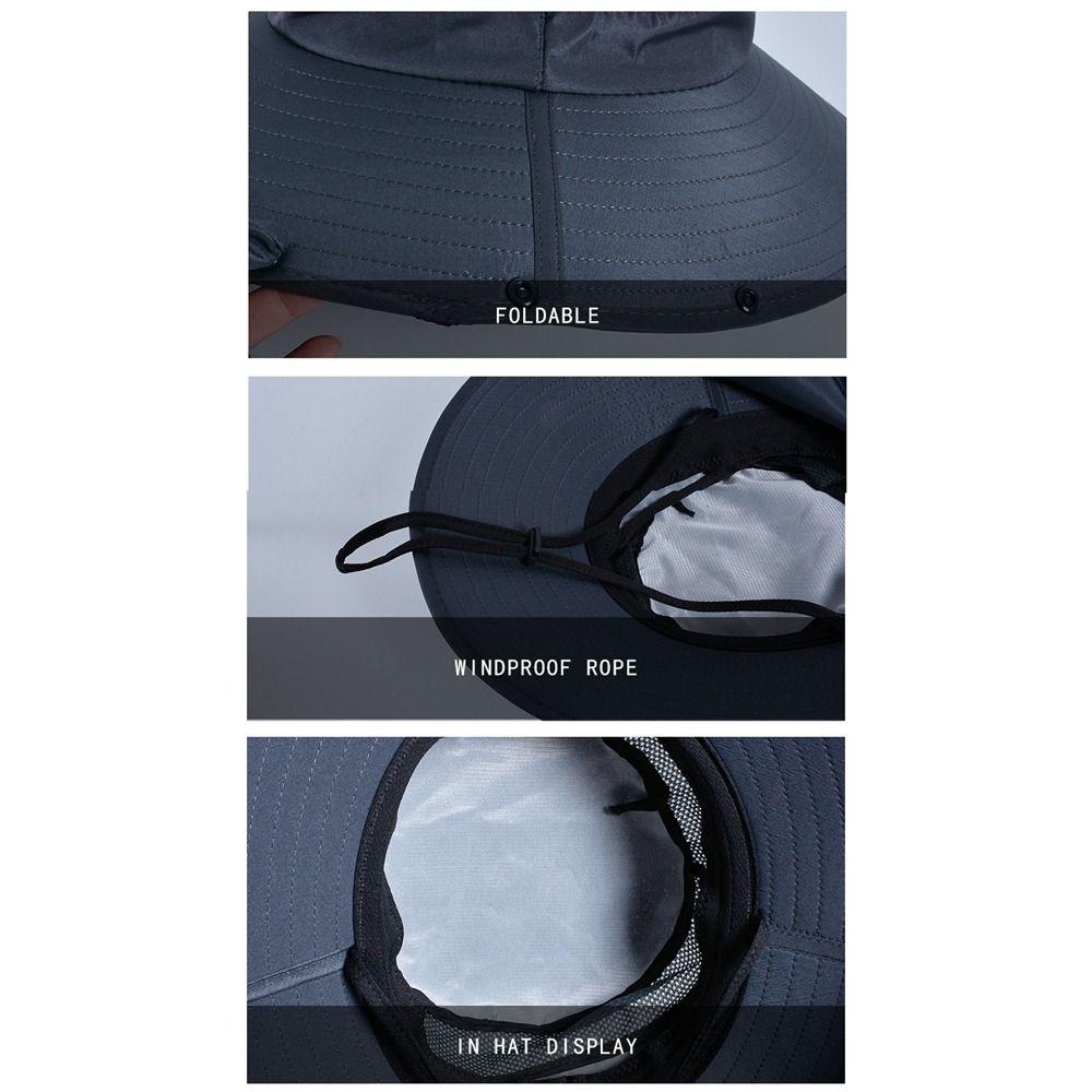 หมวกกันแดดผ้าเรียบง่ายสำหรับผู - Bucket Hat Cotton บทวิจารณ์และราคา