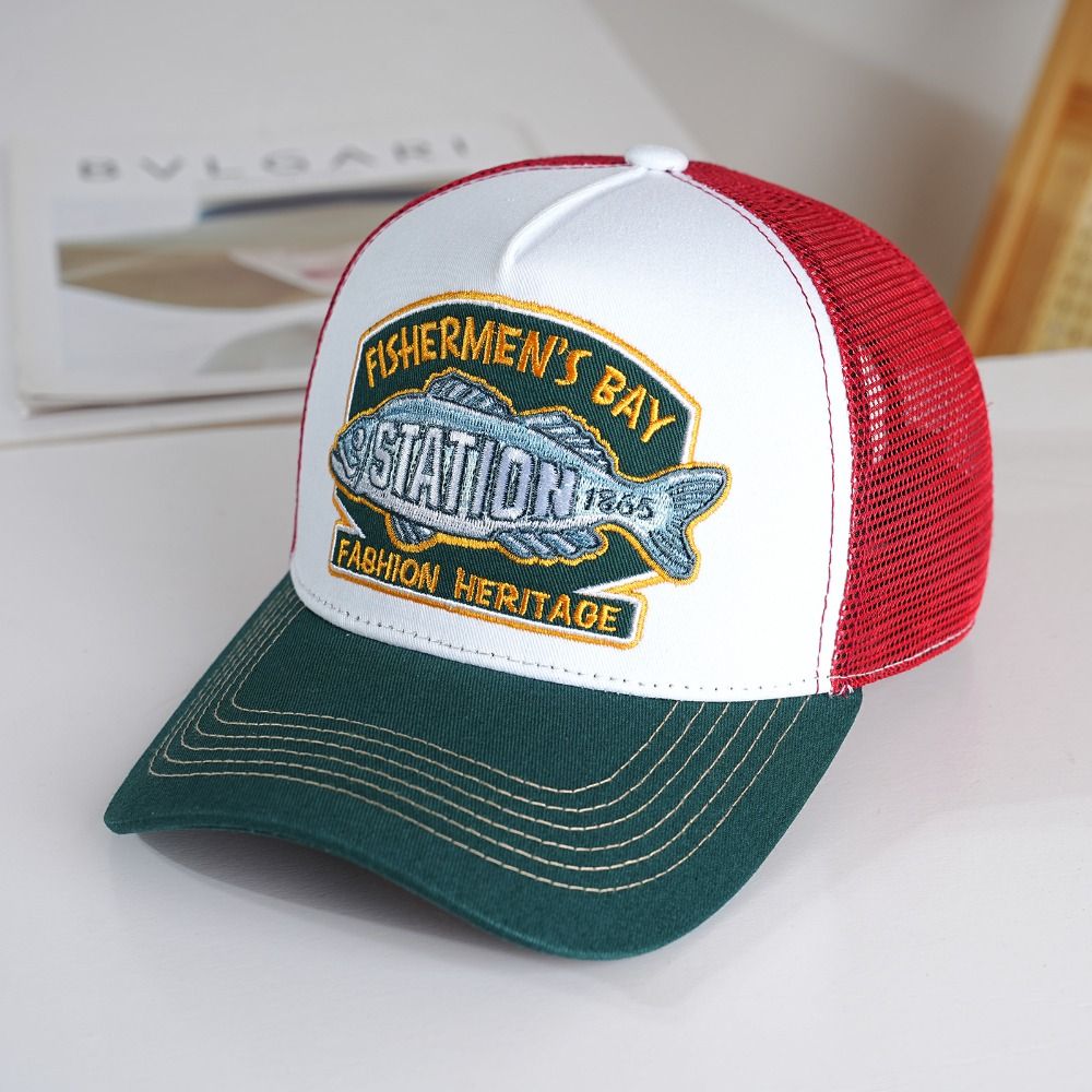 หมวกกลางแจ้ง หมวกตกปลา ระบายอา - Trucker Cap Mesh บทวิจารณ์และราคา
