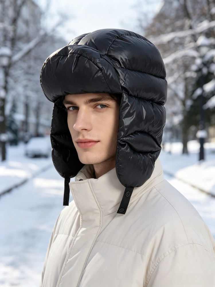 หมวกอูชันก้ากันหนาวแบบกันน้ำพร - Trapper Hat Ear Flap บทวิจารณ์และราคา