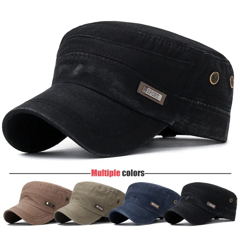 ทหารนายร้อยแบนหมวกแฟชั่นเสื้อผ - Snapback Hat Flat บทวิจารณ์และราคา
